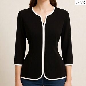 TRIBAL sheer blouse, size S